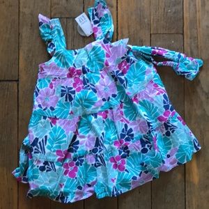$5 SALE! NWT GAP 24 month Dress and Headband Bow Set